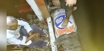 Casa de adultos mayores se inunda tras lluvias en Piura y fueron rescatados