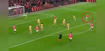 ¡Barcelona y el gol de la eliminación! Antony anotó de un zurdazo y el Manchester United ganó 2-1