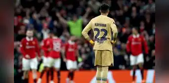 Barcelona quedó eliminado de la Europa League tras caer por 2-1 ante Manchester United Barcelona quedó eliminado de la Europa League tras caer por 2-1 ante Manchester United