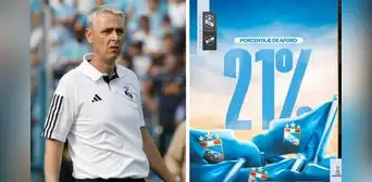 Técnico de Cristal pidió lleno total en el Nacional, pero hinchas celestes no agotan entradas