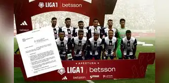 Alianza Lima y su contundente respuesta a la FPF tras suspender su partido con Vallejo Alianza Lima y su contundente respuesta a la FPF tras suspender su partido con Vallejo
