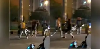 Comas: inquilinos de condominio se pelean con armas blancas frente a caseta de la Municipalidad