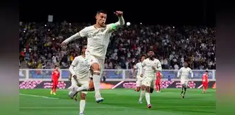 Con triplete de Cristiano Ronaldo: Al Nassr goleó 3-0 a Damac y toma la punta de la Liga Saudí Con triplete de Cristiano Ronaldo: Al Nassr goleó 3-0 a Damac y toma la punta de la Liga Saudí