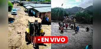 Lluvias en el norte EN VIVO: precipitaciones causan caída de puente y deja a poblaciones aisladas Lluvias en el norte EN VIVO: precipitaciones causan caída de puente y deja a poblaciones aisladas