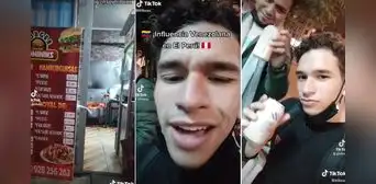 Joven extranjero encuentra singular detalle en local de hamburguesa: "Influencia venezolana en Perú" Joven extranjero encuentra singular detalle en local de hamburguesa: "Influencia venezolana en Perú"