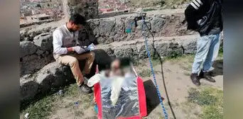 ¡Insólito! Repartidor de delivery llevaba una momia en su bolsa en Puno ¡Insólito! Repartidor de delivery llevaba una momia en su bolsa en Puno
