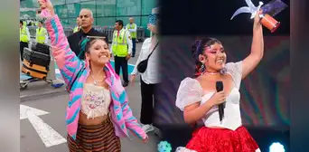 Fans de Milena Warthon alborotan el Jorge Chávez tras su llegada a Lima con Gaviota de Plata
