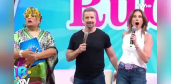 Elenco de “JB en ATV” incomoda a Karina Calmet y Marco Zunino con curiosa petición