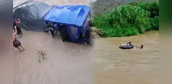 Lluvias en el norte: precipitaciones causan caída de puente y deja a poblaciones aisladas