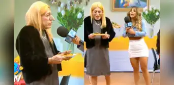 “JB en ATV”: ‘Yuca’ parodia a María del Carmen Alva degustando el polémico buffet del Congreso