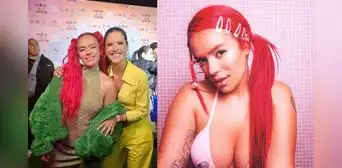 María Pía se luce junto a Karol G en el lanzamiento del nuevo álbum de la cantante colombiana