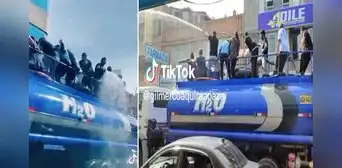 “Juliaca es otro nivel”: ciudadanos usaron cisterna para celebrar carnavales en Puno “Juliaca es otro nivel”: ciudadanos usaron cisterna para celebrar carnavales en Puno