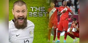 ¡Redmayne apareció en The Best! FIFA mostró el penal que le atajó a Perú en el repechaje ¡Redmayne apareció en The Best! FIFA mostró el penal que le atajó a Perú en el repechaje