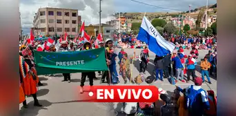 Protestas en Puno EN VIVO: miles de aimaras y quechuas parten hacia la capital para continuar movilización
