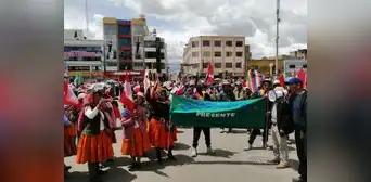 Puno: ciudadanos de Azángaro viajarán a la capital para la 'Segunda Toma de Lima' Puno: ciudadanos de Azángaro viajarán a la capital para la 'Segunda Toma de Lima'