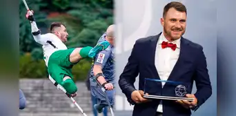 Marcin Oleksy, el futbolista que pasó de perder una pierna a ganar el premio Puskas de la FIFA