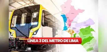 Línea 3 del Metro de Lima: ¿dónde se ubicarán las estaciones del tren que unirá Comas con SJM en 54 minutos? Línea 3 del Metro de Lima: ¿dónde se ubicarán las estaciones del tren que unirá Comas con SJM en 54 minutos?