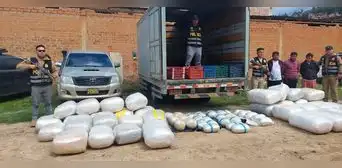 Con 507 kilos de droga capturan a 3 sujetos que pertenecerían a la red criminal Los Patrones de Succha Con 507 kilos de droga capturan a 3 sujetos que pertenecerían a la red criminal Los Patrones de Succha