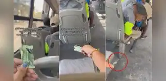 Peruana quiso ayudar a hombre en el bus y le hizo creer que se le cayeron 10 soles: “Qué gran gesto”