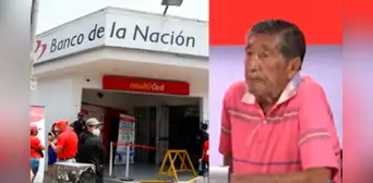 Jubilado denunció que cajera del Banco de la Nación le robó S/48.000 de forma sistemática