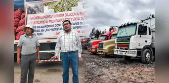 Un sector de camioneros discrepa con el anunciado paro nacional de transportistas de carga pesada Un sector de camioneros discrepa con el anunciado paro nacional de transportistas de carga pesada