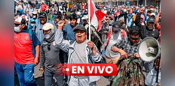 Marcha hacia Lima EN VIVO: manifestantes de regiones camino a Lima, bloqueo de carreteras y más Marcha hacia Lima EN VIVO: manifestantes de regiones camino a Lima, bloqueo de carreteras y más