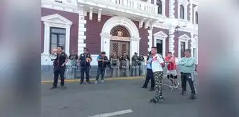 Trujillo: serenos protestaron para exigir cumplimiento de sus pactos colectivos Trujillo: serenos protestaron para exigir cumplimiento de sus pactos colectivos