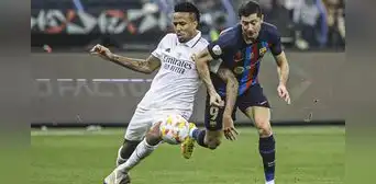 Real Madrid vs. Barcelona: ¿a qué hora y en qué canal ver el derbi español en Sudamérica? Real Madrid vs. Barcelona: ¿a qué hora y en qué canal ver el derbi español en Sudamérica?