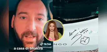 Viajó 12 horas para que Shakira le firme su Twingo: “Ahora vale lo del Ferrari”