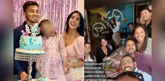 Melissa Paredes y el 'Gato' Cuba se unen para acompañar a su hija: "En el primer día de cole"