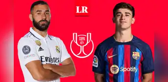 HOY, Real Madrid vs. Barcelona EN VIVO se enfrentarán por la semifinal Copa del Rey