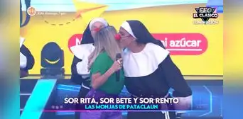 Johanna San Miguel y Katia Palma tienen incómodo encuentro en “EEG”: "Salúdame, acá" Johanna San Miguel y Katia Palma tienen incómodo encuentro en “EEG”: "Salúdame, acá"