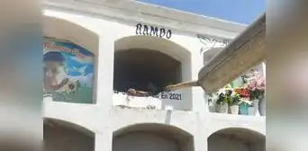 Profanan tumba en cementerio de Piura y se llevan cráneo de difunto Profanan tumba en cementerio de Piura y se llevan cráneo de difunto