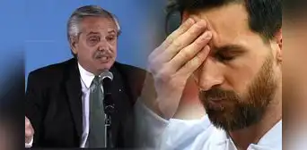 Alberto Fernández sobre amenazas contra Lionel Messi en Argentina: "Algo habrá que hacer" Alberto Fernández sobre amenazas contra Lionel Messi en Argentina: "Algo habrá que hacer"