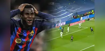 ¡Increíble! Ansu Fati se 'vistió' de defensor del Madrid y evitó el 2-0 del Barza en el clásico ¡Increíble! Ansu Fati se 'vistió' de defensor del Madrid y evitó el 2-0 del Barza en el clásico