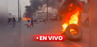 Marcha en Lima EN VIVO: transportistas de carga realizan marcha rodante en el sur