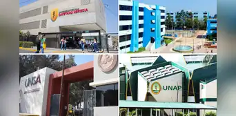 Sunedu: estas son las mejores universidades de los 24 departamentos del Perú