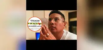 Luisito Caycho jura que estudió para ser chef pese a tener diploma falso: “Tengo videos en las aulas”