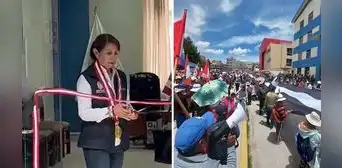 Se desatan protestas en Juliaca por presencia de la fiscal de la Nación, Patricia Benavides Se desatan protestas en Juliaca por presencia de la fiscal de la Nación, Patricia Benavides
