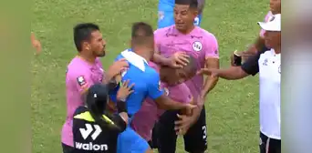 Jugadores de Sport Boys y Binacional se fueron a las manos durante partido de la Liga 1 Jugadores de Sport Boys y Binacional se fueron a las manos durante partido de la Liga 1