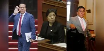 Congreso: recomiendan acusar a Betssy Chávez, Roberto Sánchez y Willy Huerta por rebelión Congreso: recomiendan acusar a Betssy Chávez, Roberto Sánchez y Willy Huerta por rebelión