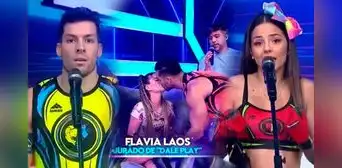 Flavia Laos presume su amor por Austin Palao frente a Patricio y Luciana Fuster: "Él vale la pena" Flavia Laos presume su amor por Austin Palao frente a Patricio y Luciana Fuster: "Él vale la pena"