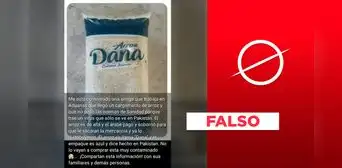 Es falso el viral sobre supuesto cargamento de "arroz Dana" contaminado de Pakistán Es falso el viral sobre supuesto cargamento de "arroz Dana" contaminado de Pakistán
