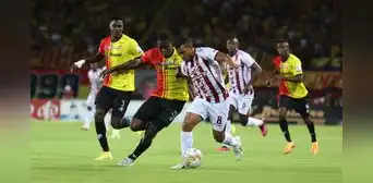 Empate agónico: Deportivo Pereira igualó 1-1 a Tolima en el último minuto por Liga BetPlay Empate agónico: Deportivo Pereira igualó 1-1 a Tolima en el último minuto por Liga BetPlay