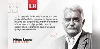 Tecnotrafa, por Mirko Lauer