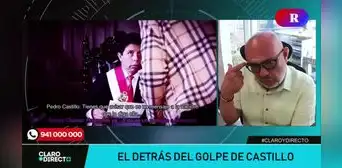 Roberto Pereira: "El tipo penal peruano no exige que un golpe de Estado se consume" Roberto Pereira: "El tipo penal peruano no exige que un golpe de Estado se consume"