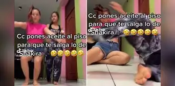 Joven realizó baile viral “TQG” de Shakira, pero sucede lo inesperado: “Era facturar, no fracturarse” Joven realizó baile viral “TQG” de Shakira, pero sucede lo inesperado: “Era facturar, no fracturarse”