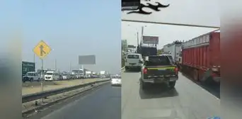 Huachipa: reportan intenso tráfico desde hace más de 4 horas en la vía Ramiro Prialé Huachipa: reportan intenso tráfico desde hace más de 4 horas en la vía Ramiro Prialé