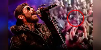 Roban a cantante en pleno show en vivo: lo jalaron desde el escenario y le quitaron todo Roban a cantante en pleno show en vivo: lo jalaron desde el escenario y le quitaron todo