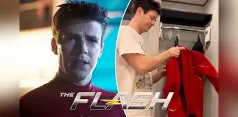 Grant Gustin se despide de "The Flash": cuelga su traje por última vez en video viral Grant Gustin se despide de "The Flash": cuelga su traje por última vez en video viral